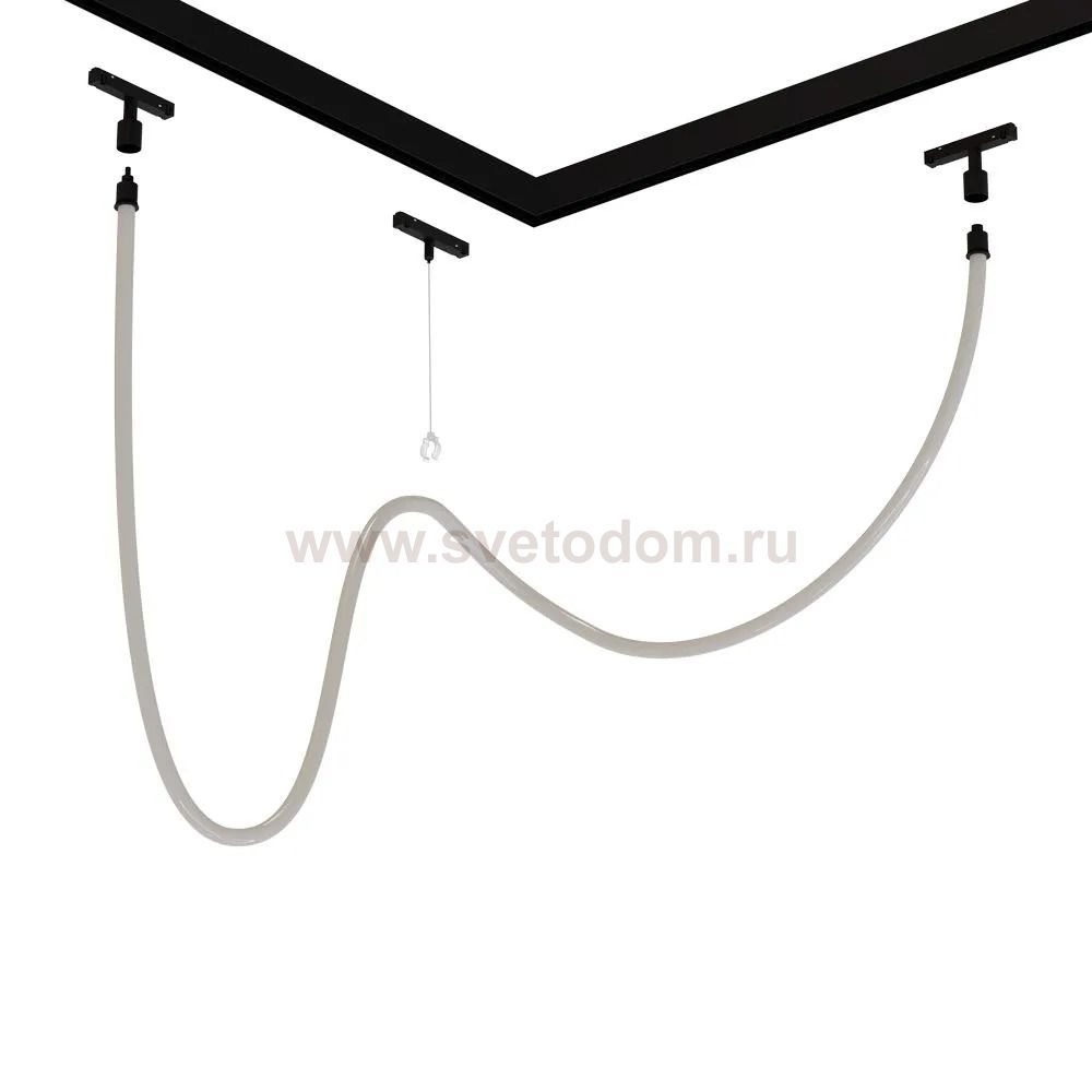 Трековая магнитная система Arte Lamp A4911PL-1BK LOOP