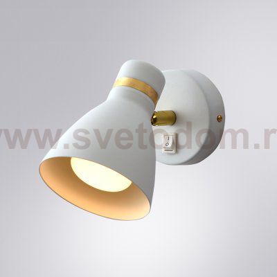 Спот с одним плафоном Arte lamp A5047AP-1WH FAFNIR