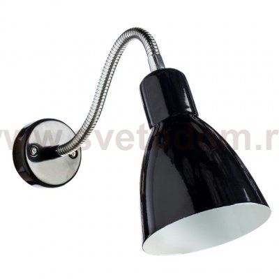Светильник настенный бра Arte lamp A5048AP-1BK MERCOLED
