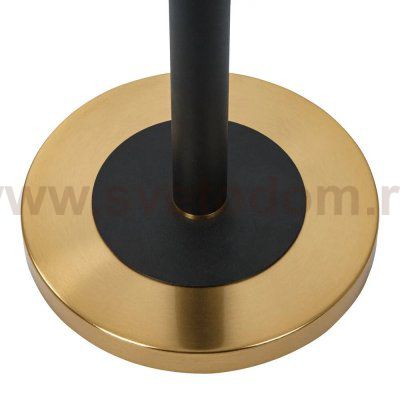 Светильник напольный торшер Arte Lamp A5066PN-1BK ROBERT