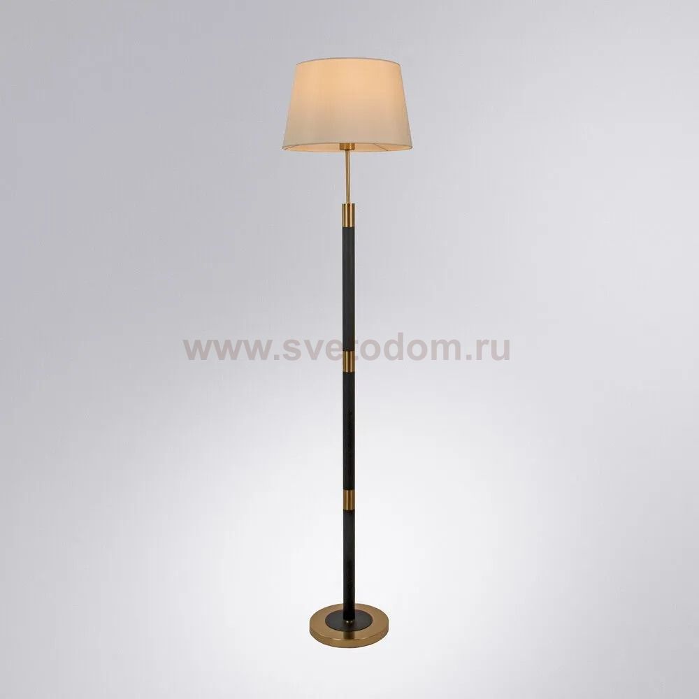 Светильник напольный торшер Arte Lamp A5066PN-1BK ROBERT