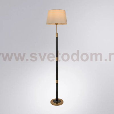 Светильник напольный торшер Arte Lamp A5066PN-1BK ROBERT