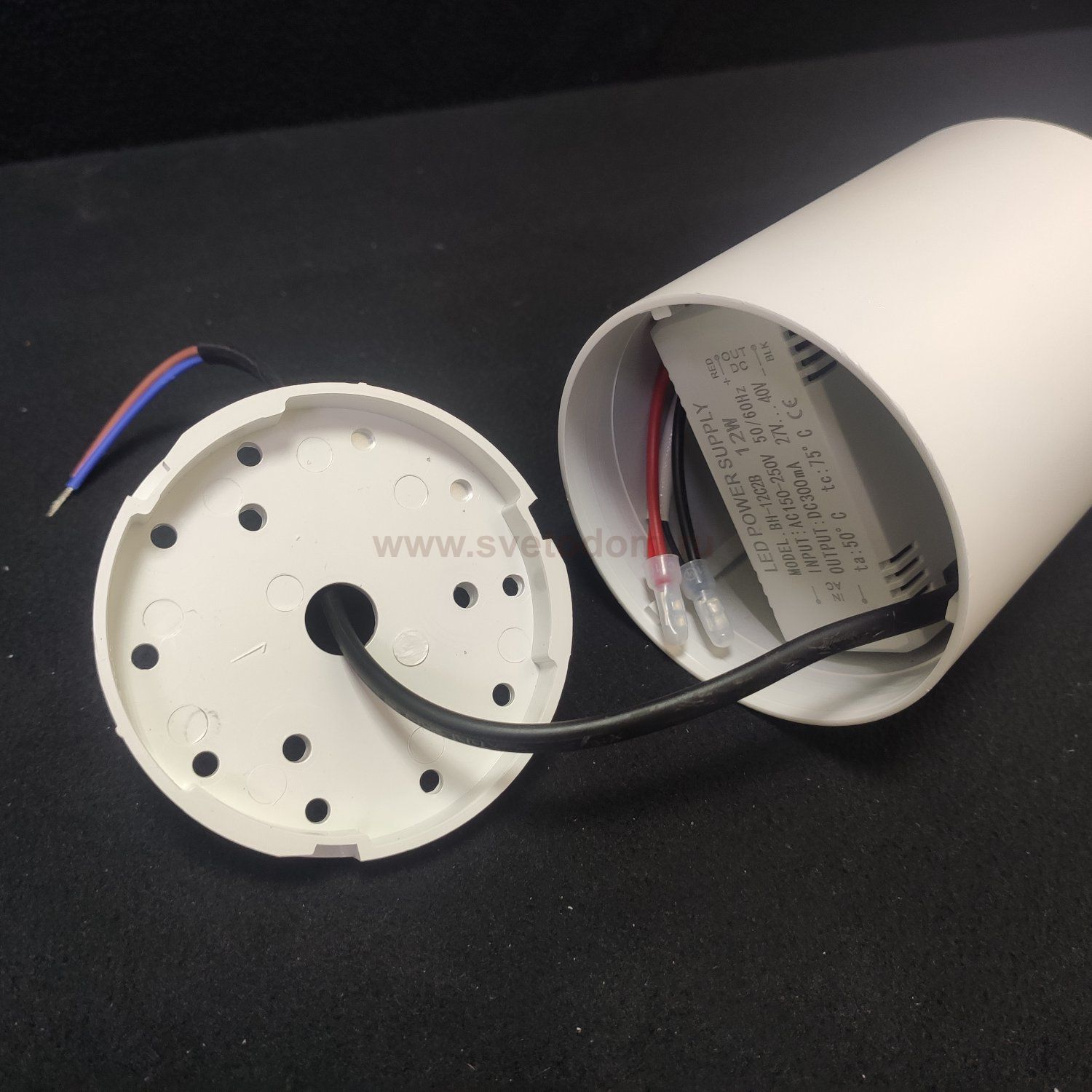 Светильник потолочный стакан Arte lamp A5112PL-1WH FACILE