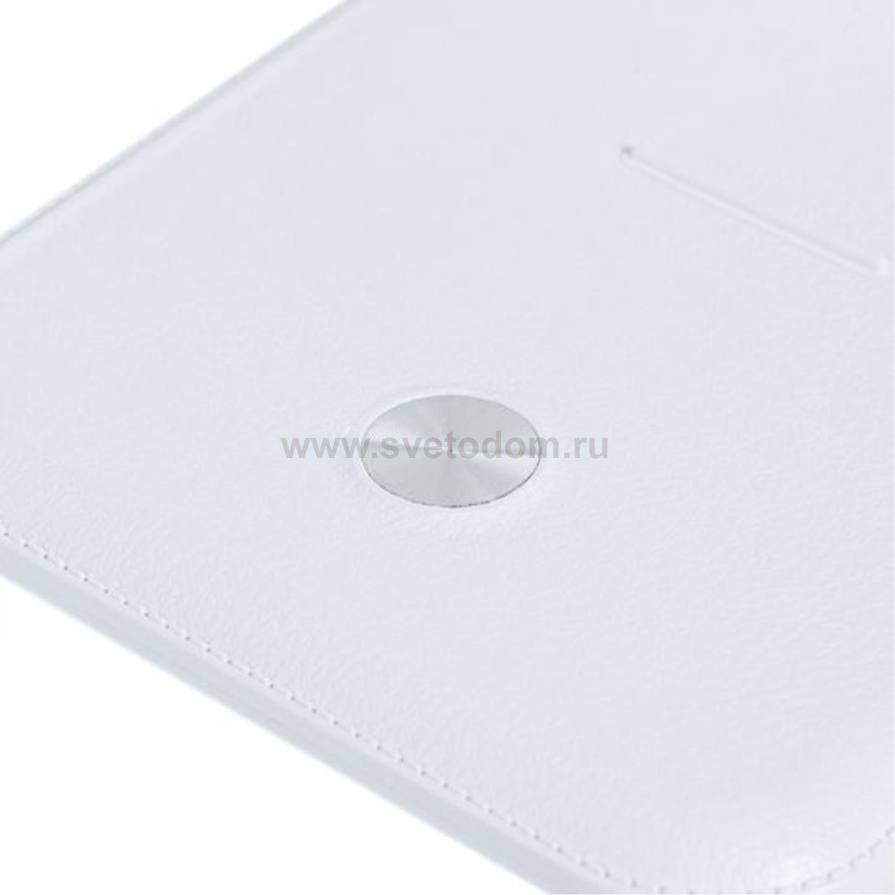 Настольная лампа белая кожа Arte Lamp A5123LT-1WH