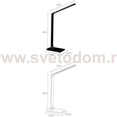 Светильники настольные Arte Lamp A5126LT-1WH EDWARD