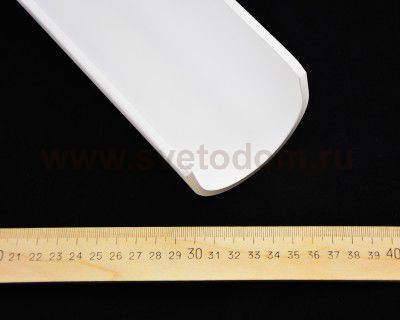 Плафон стекло матовое белое длинное 545*80мм 4*E14 для Arte lamp A5210AP-4 AQUA