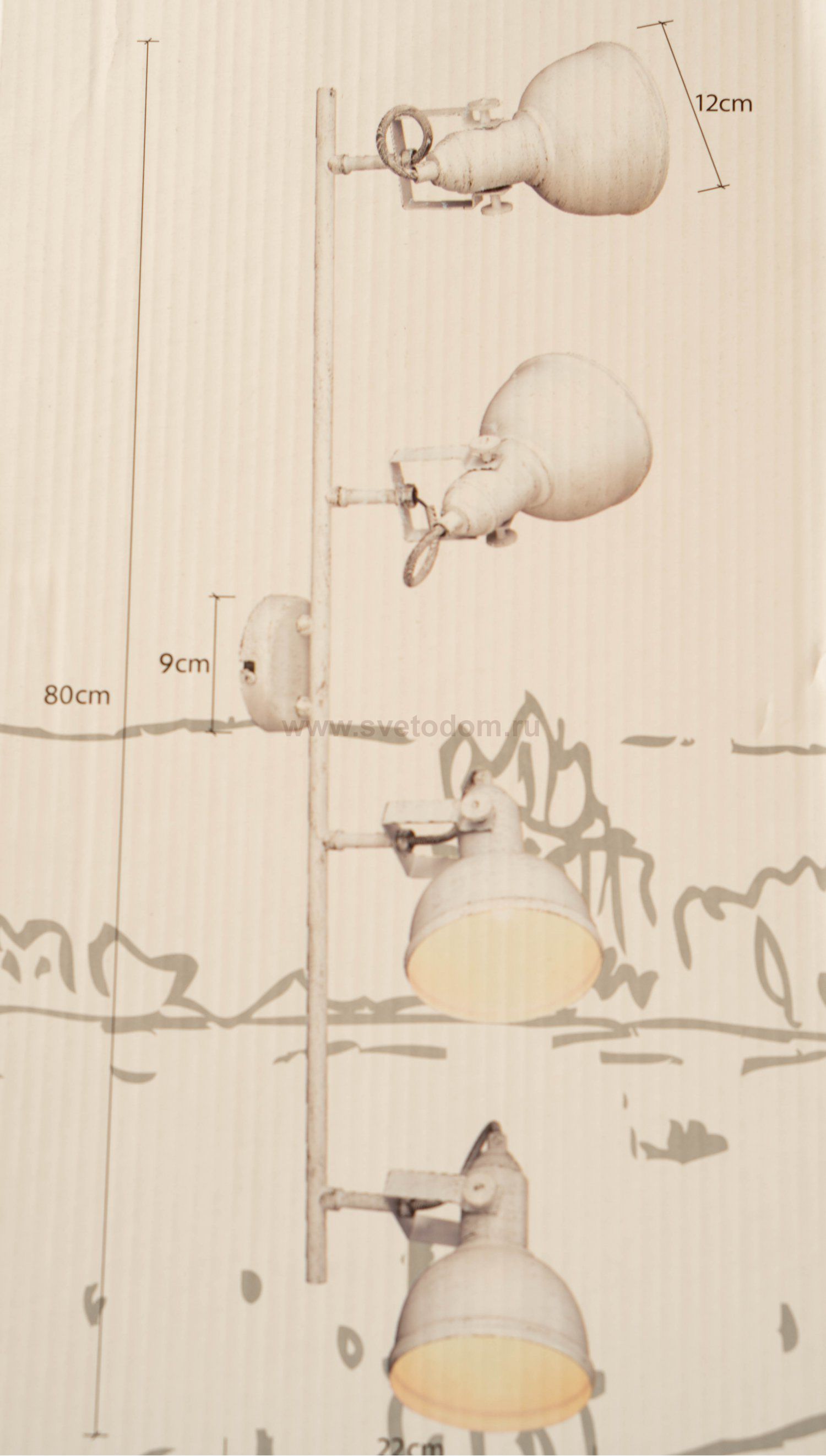 Потолочный светильник Arte lamp A5215PL-4BR Martin