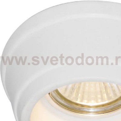 Светильник белый точечный Arte lamp A5243PL-1WH Cratere