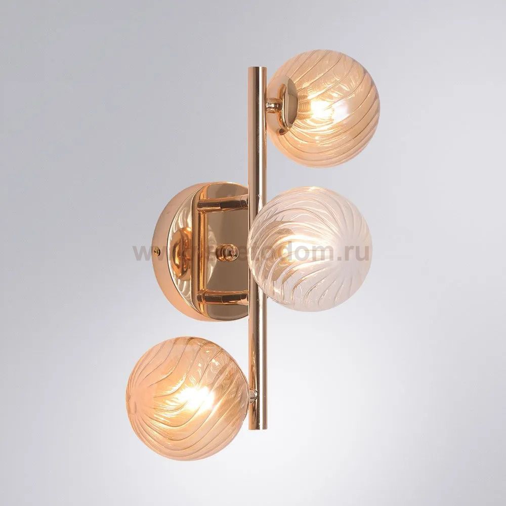 Настенный светильник бра Arte Lamp A5261AP-3GO ETEREO