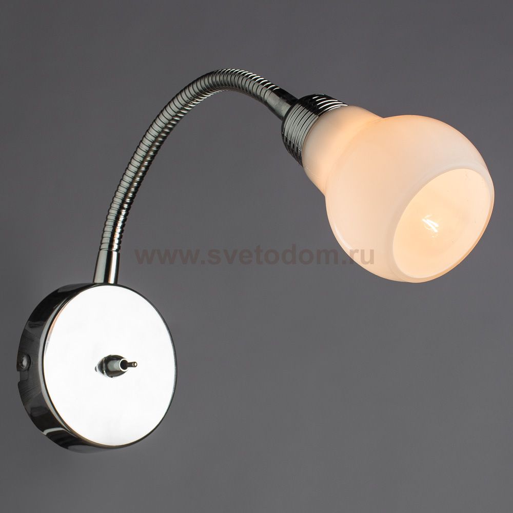 Светильник настенный бра Arte lamp A5271AP-1CC LETTURA