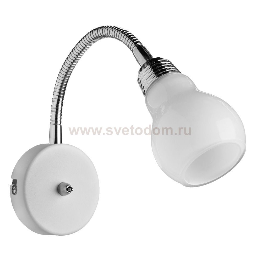 Светильник настенный бра Arte lamp A5271AP-1WH LETTURA