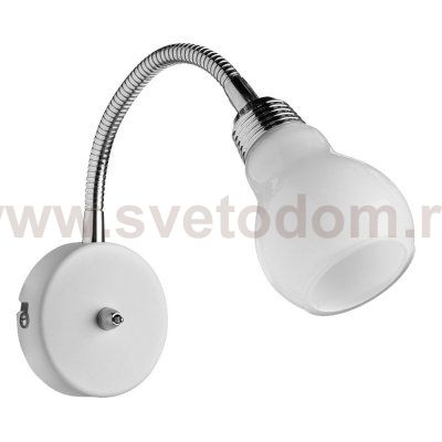 Светильник настенный бра Arte lamp A5271AP-1WH LETTURA