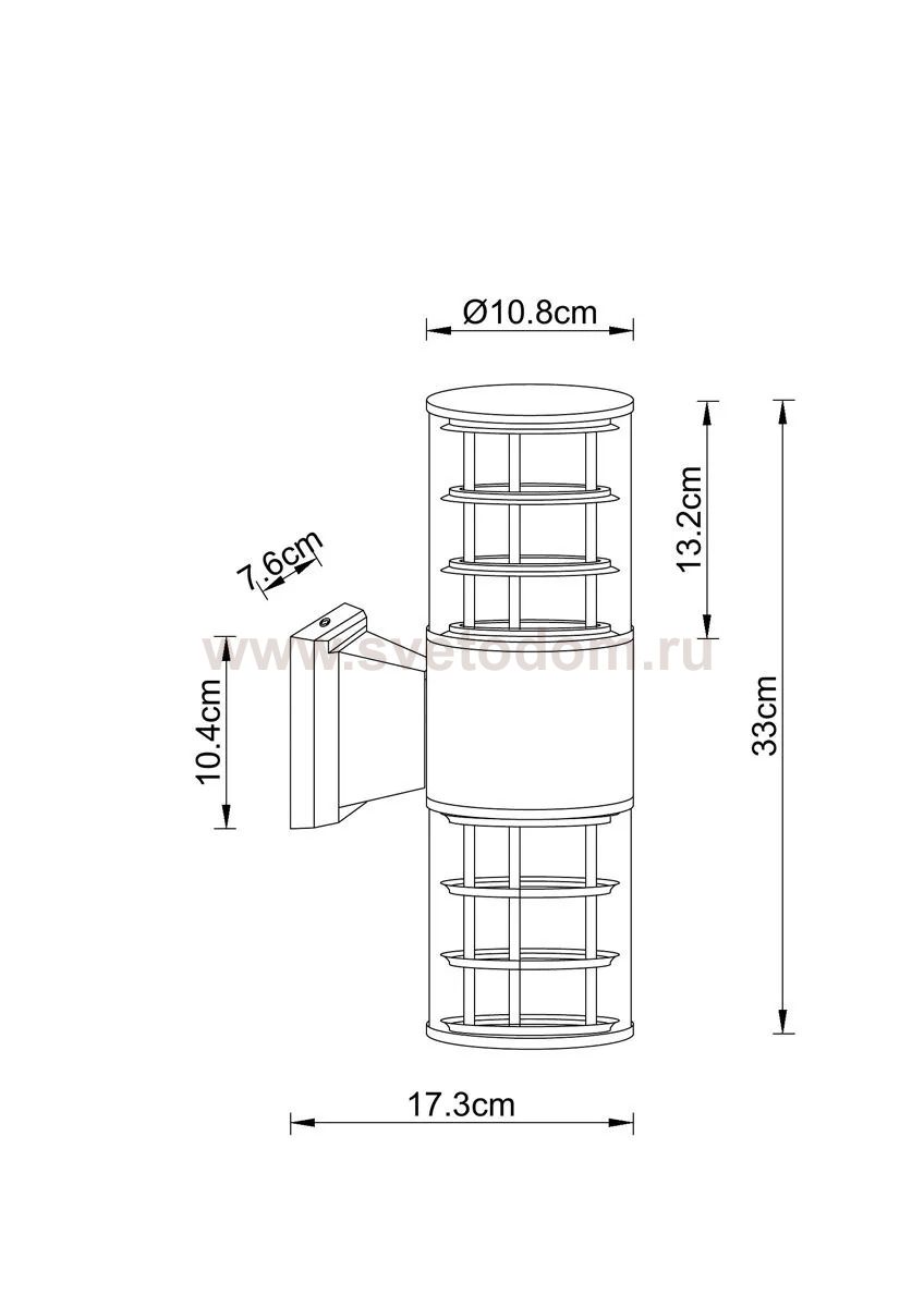 Уличный светильник Arte Lamp A5315AL-2BK TOKYO