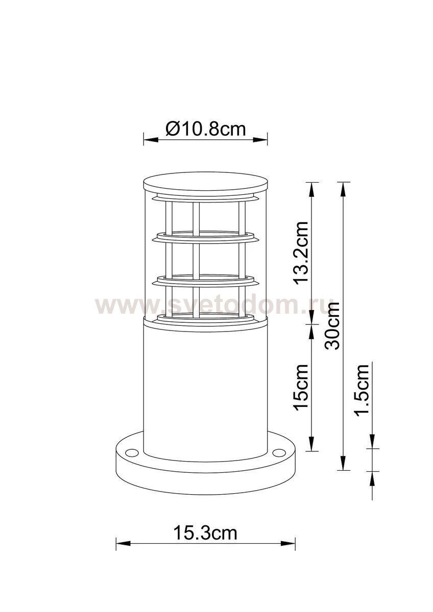 Уличный светильник Arte Lamp A5315FN-1BK TOKYO