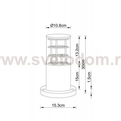 Уличный светильник Arte Lamp A5315FN-1BK TOKYO