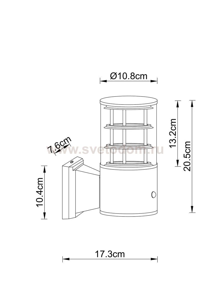 Уличный светильник Arte Lamp A5316AL-1BK TOKYO