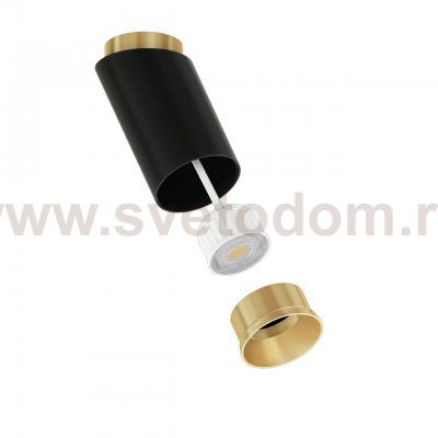 Точечный накладной светильник Arte Lamp A5360PL-1BK CONE CONE