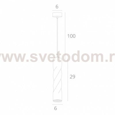 Светильник подвесной белый Arte lamp A5400SP-1WH CASSIO