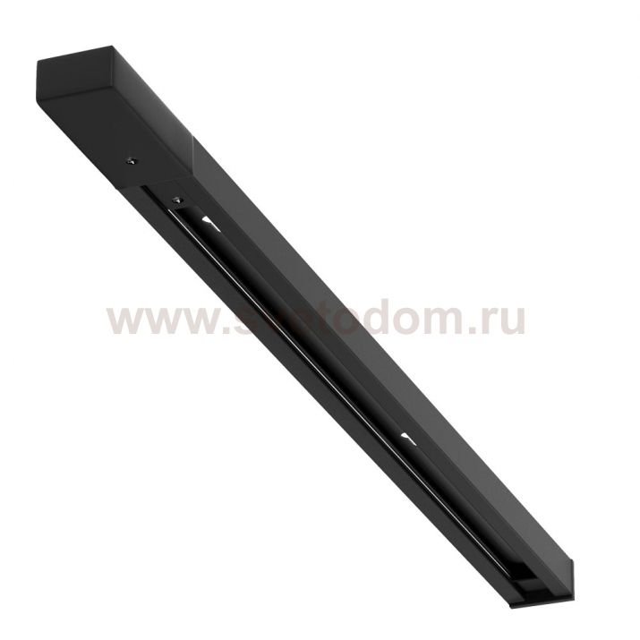 Трек шинопровод черный 1м Arte lamp A540106 TRACK ACCESSORIES