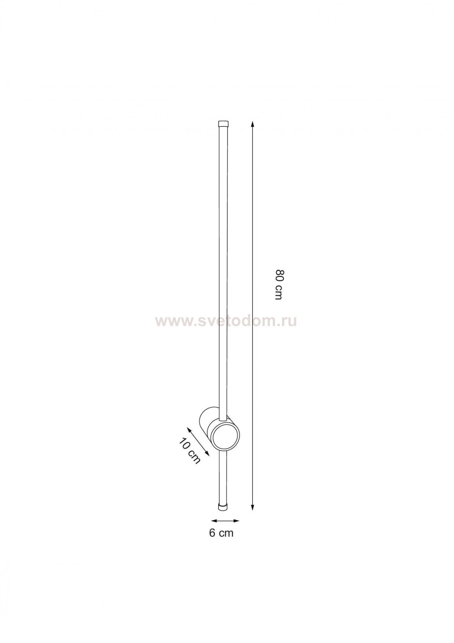Декоративные подсветки Arte Lamp A5409AL-1BK ATMOS