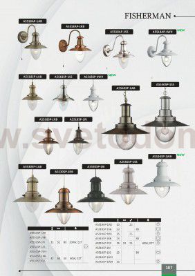 Светильник подвесной Arte lamp A5518SP-1WH Fisherman
