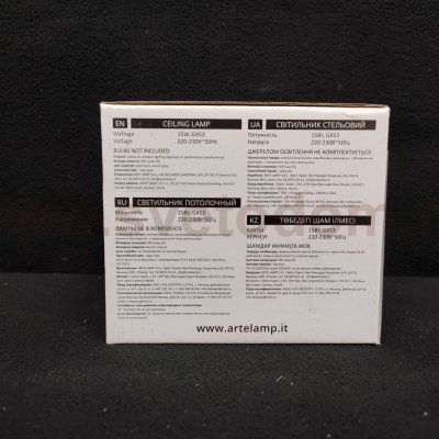 Потолочный светильник Arte Lamp A5554PL-1WH CASTOR