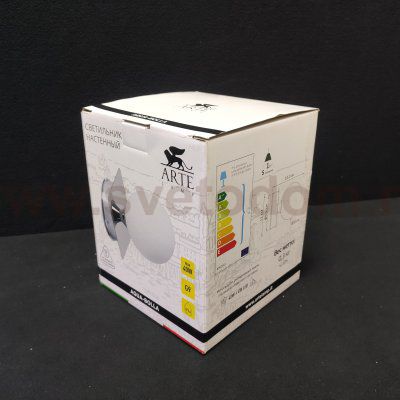 Светильник для ванных комнат с лампочками LED Svetodom 2722392