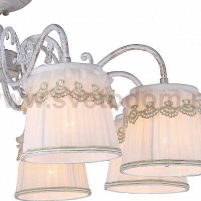 Люстра потолочная Arte lamp A5709PL-8WG Merletto