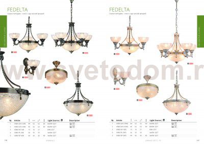 Светильник потолочный Arte lamp A5861PL-3WG Fedelta