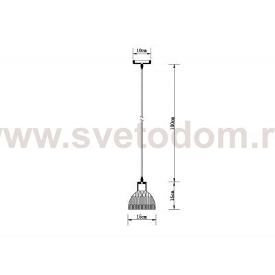 Люстры Arte Lamp A5869SP-1BK LANCASTER
