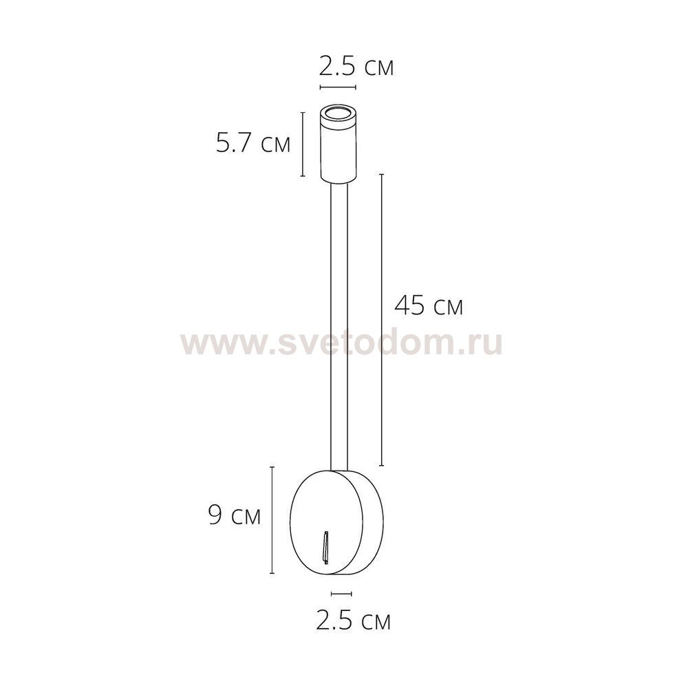 Бра Arte lamp A5879AP-1WH ASTA