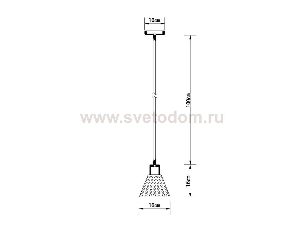 Люстры Arte Lamp A5891SP-1BK LANCASTER