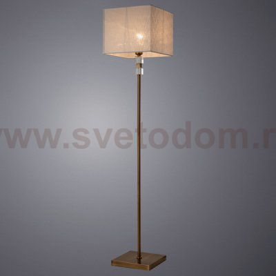 Торшер с одним плафоном Arte Lamp A5896PN-1PB NORTH