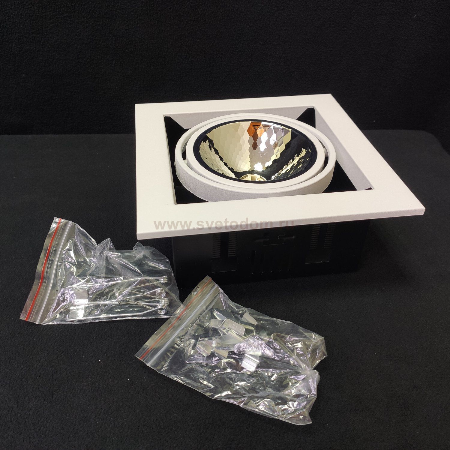 Светильник встраиваемый двойной 2*G9 Arte lamp A5949PL-2WH CARDANI SEMPLICE белый