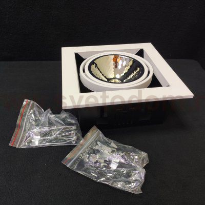 Светильник встраиваемый двойной 2*G9 Arte lamp A5949PL-2WH CARDANI SEMPLICE белый