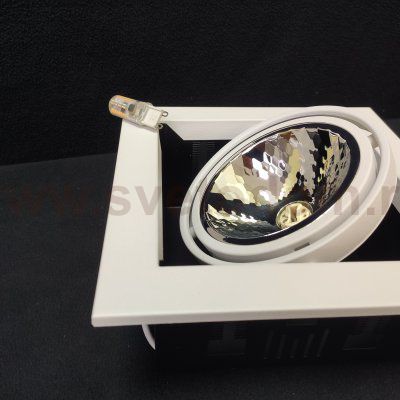 Светильник встраиваемый двойной 2*G9 Arte lamp A5949PL-2WH CARDANI SEMPLICE белый