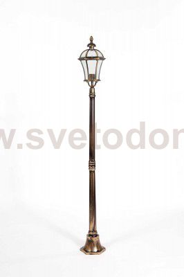 Светильник столб уличный 1 фонарь Oasis Light 95208L Gb