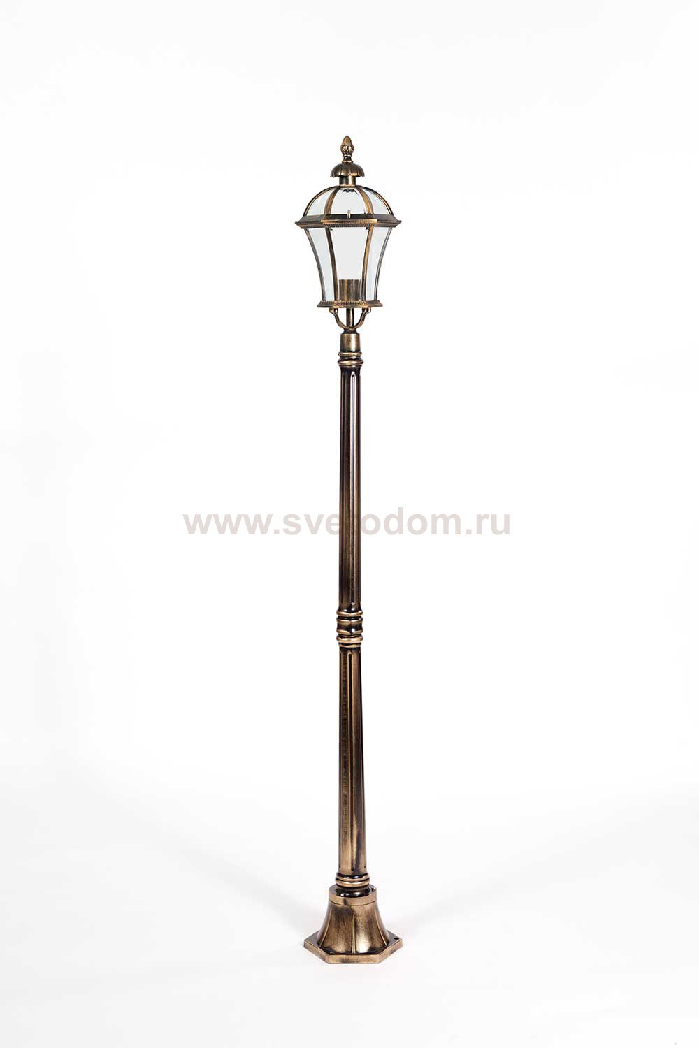 Светильник столб уличный 1 фонарь Oasis Light 95208L Gb