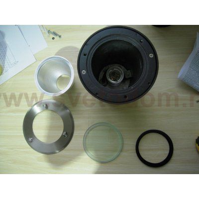 Светильник встраиваемый в грунт Arte lamp A6014IN-1SS PIAZZA