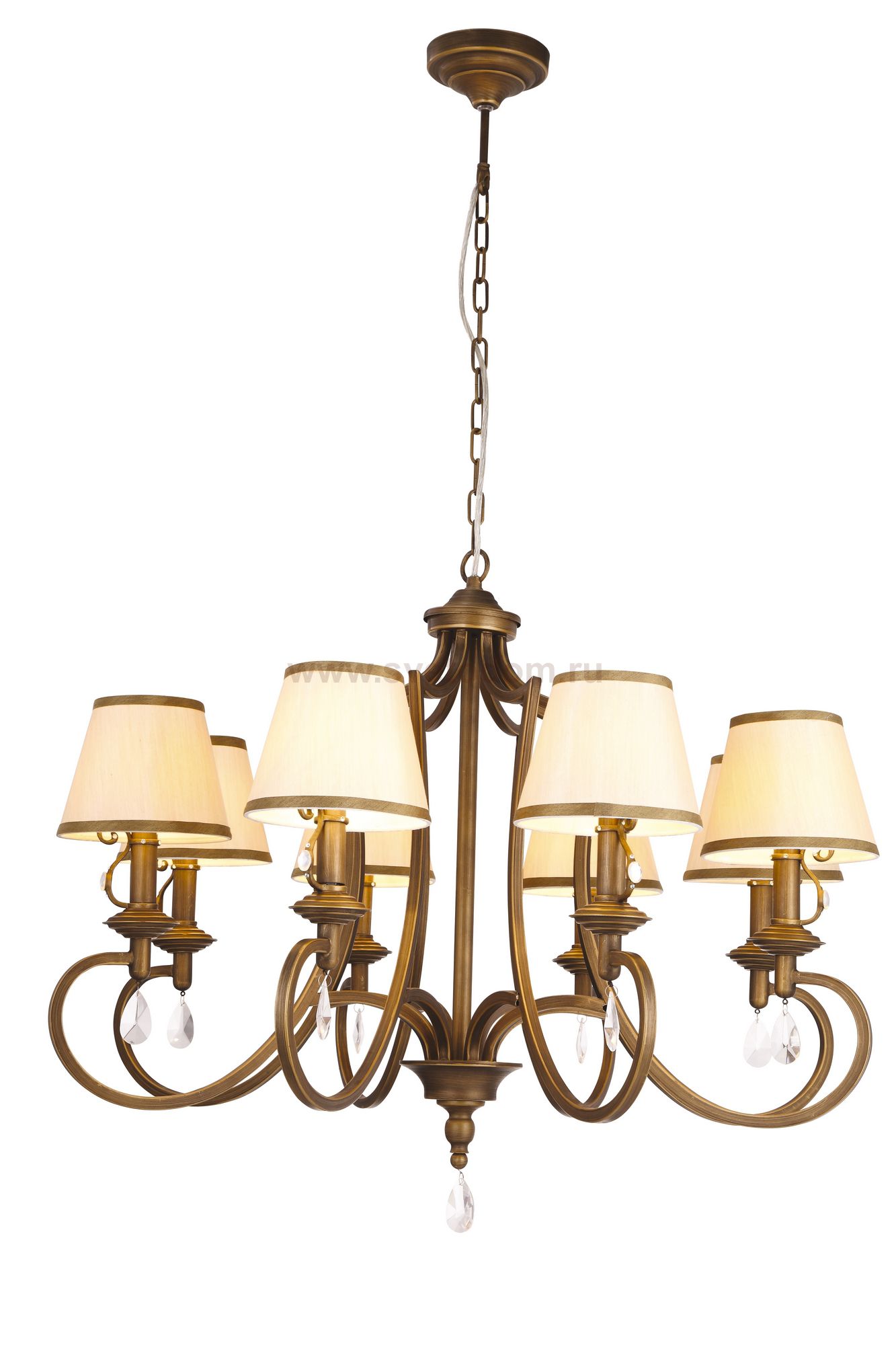 Люстра Arte lamp A6016LM-8BG Castello