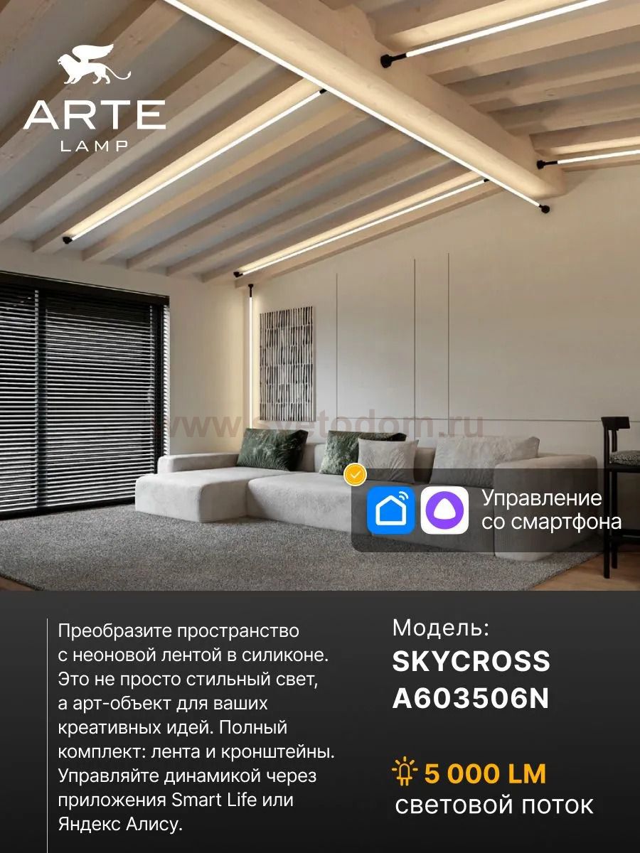Тросовые системы освещения Arte lamp A603506N SKYCROSS