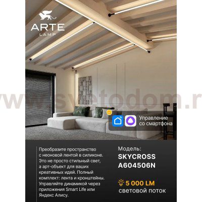 Тросовые системы освещения Arte lamp A604506N SKYCROSS