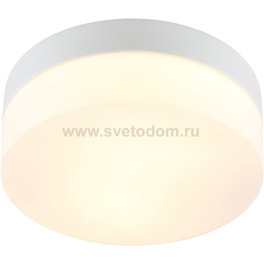 Светильник круглый белый 180мм 1*Е27 Arte lamp A6047PL-1WH AQUA-TABLET