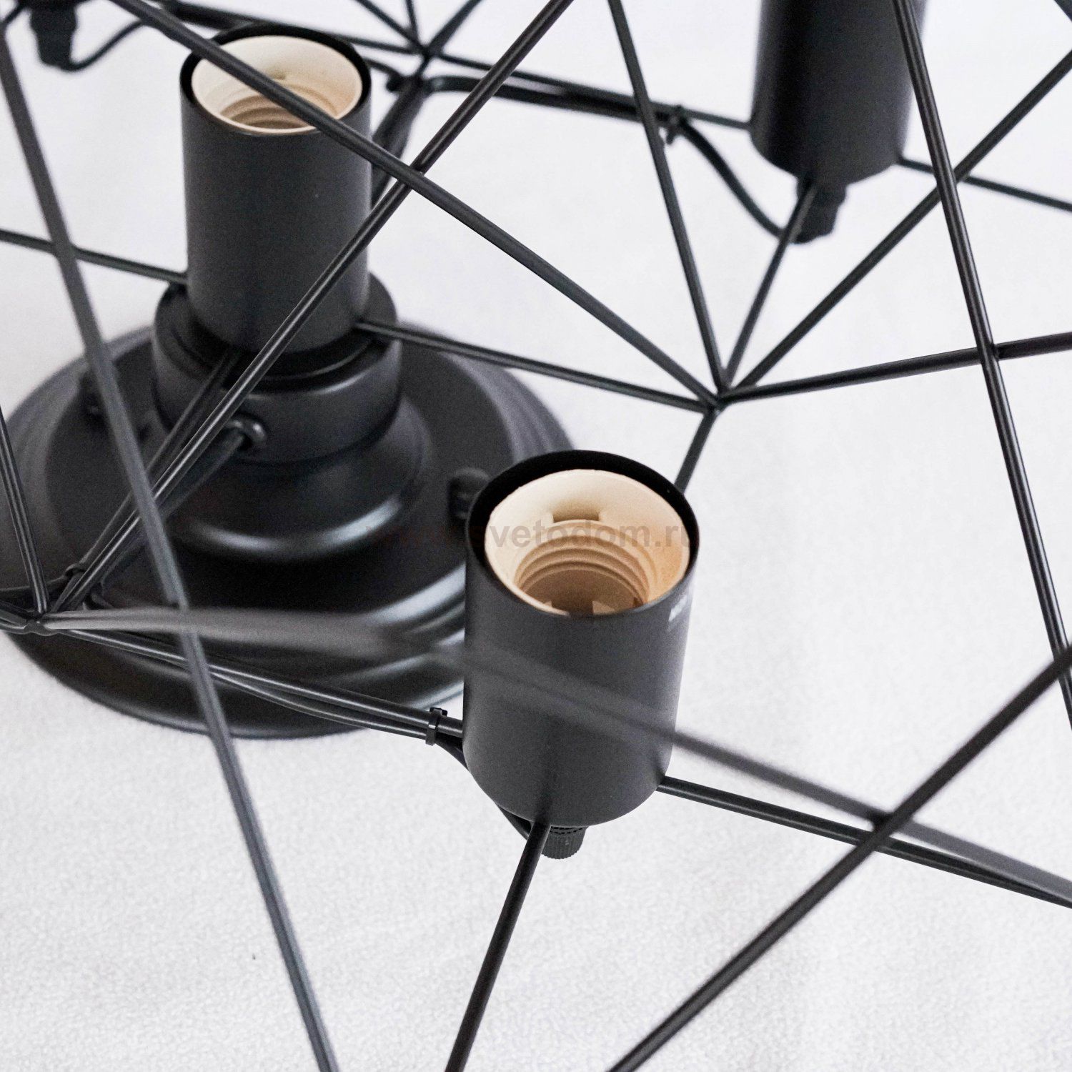 Люстра лофт Arte Lamp A6048PL-5BK черная TELA