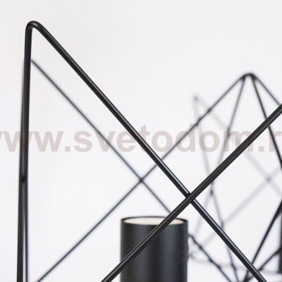 Люстра лофт Arte Lamp A6048PL-5BK черная TELA