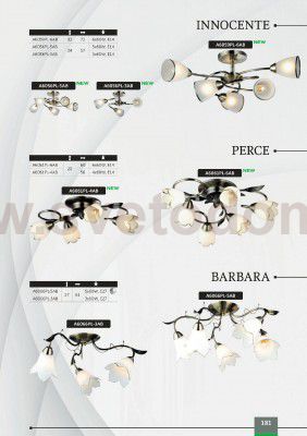 Люстра потолочная Arte lamp A6059PL-6AB INNOCENTE