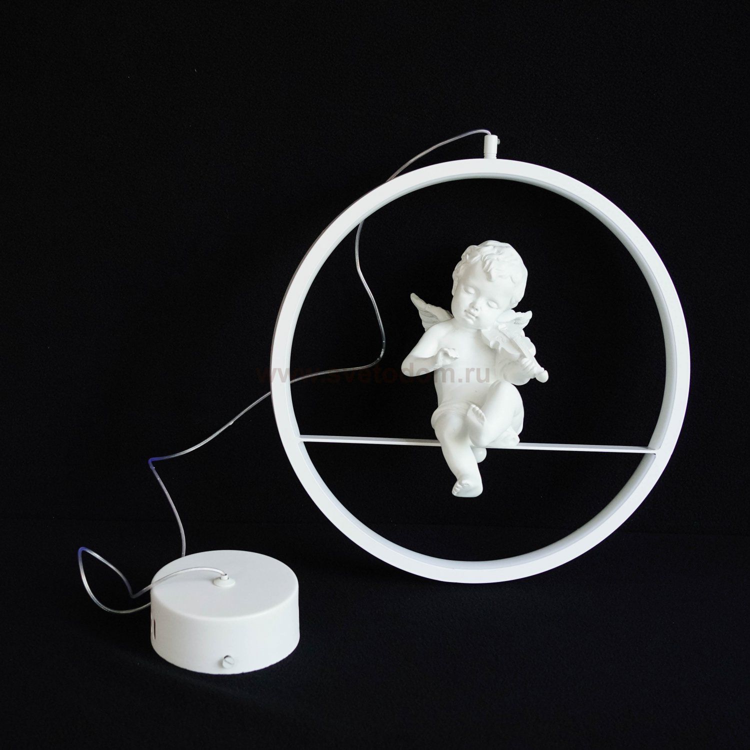 Светильник подвесной ангел Arte Lamp A6065SP-1WH PARADISE