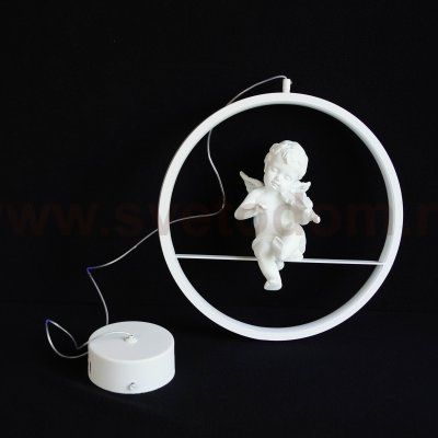 Светильник подвесной ангел Arte Lamp A6065SP-1WH PARADISE