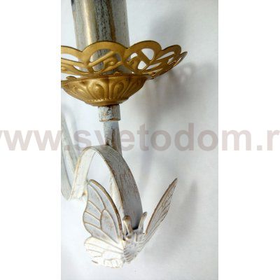 Люстра с бабочками Arte lamp A6114LM-5WG ALI