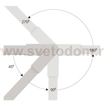 Комплектующие для магнитных треков Arte lamp A613833R RAPID-ACCESSORIES